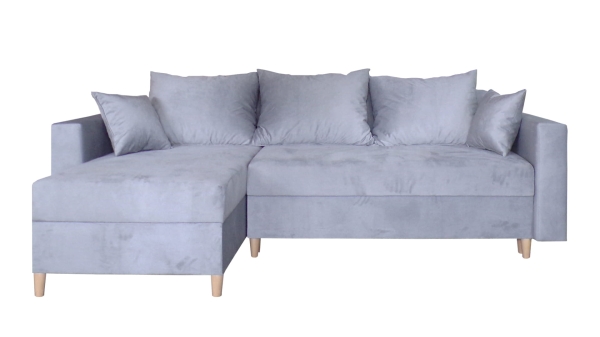 Wygodny, drewniany narożnik ARAMIS do salonu