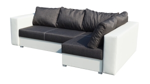 Wygodny, drewniany narożnik MALIBU do salonu